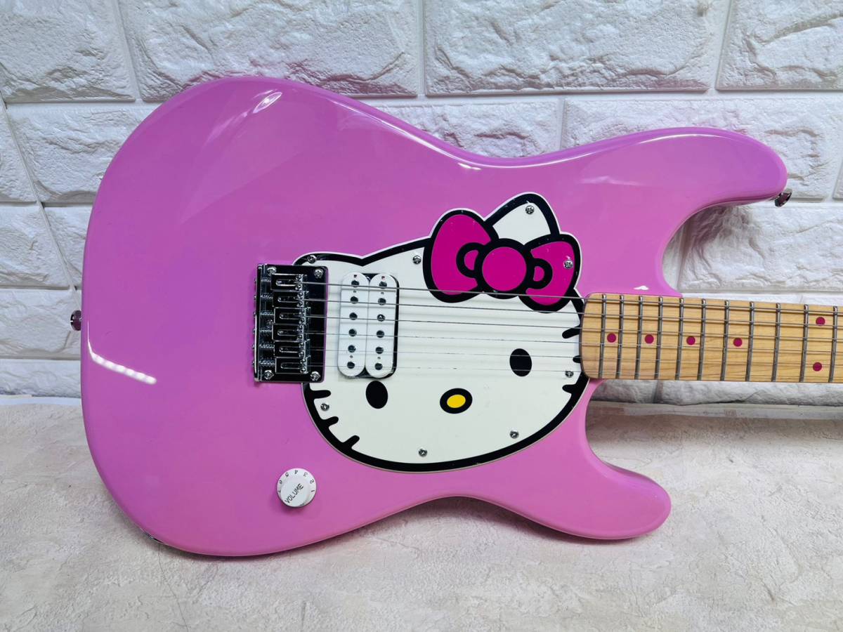 Squier ハローキティ エレキギター ピンク