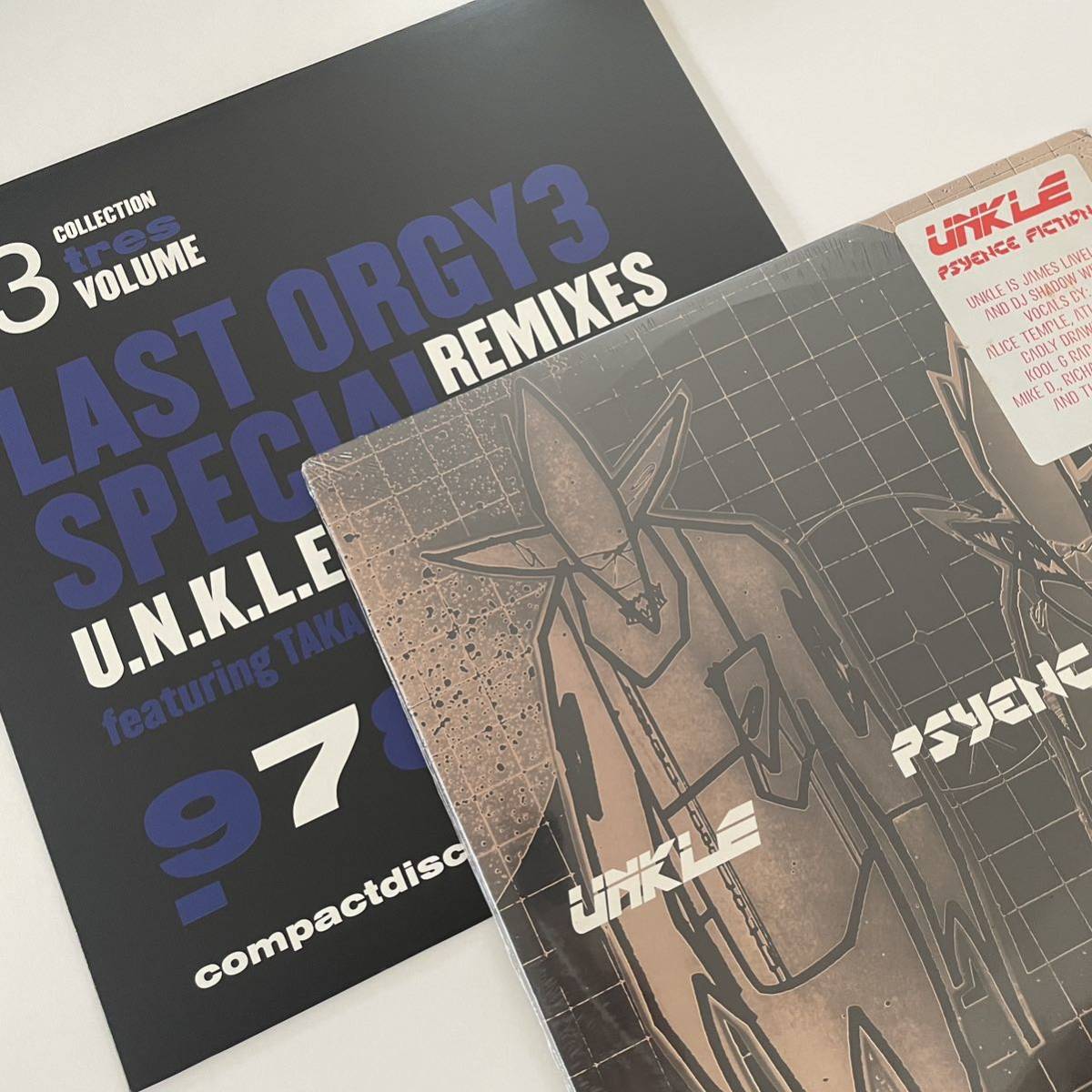 U.N.K.L.E.レコード3枚セット,DJ Shadow,Thom Yorke - メルカリ UNKLE