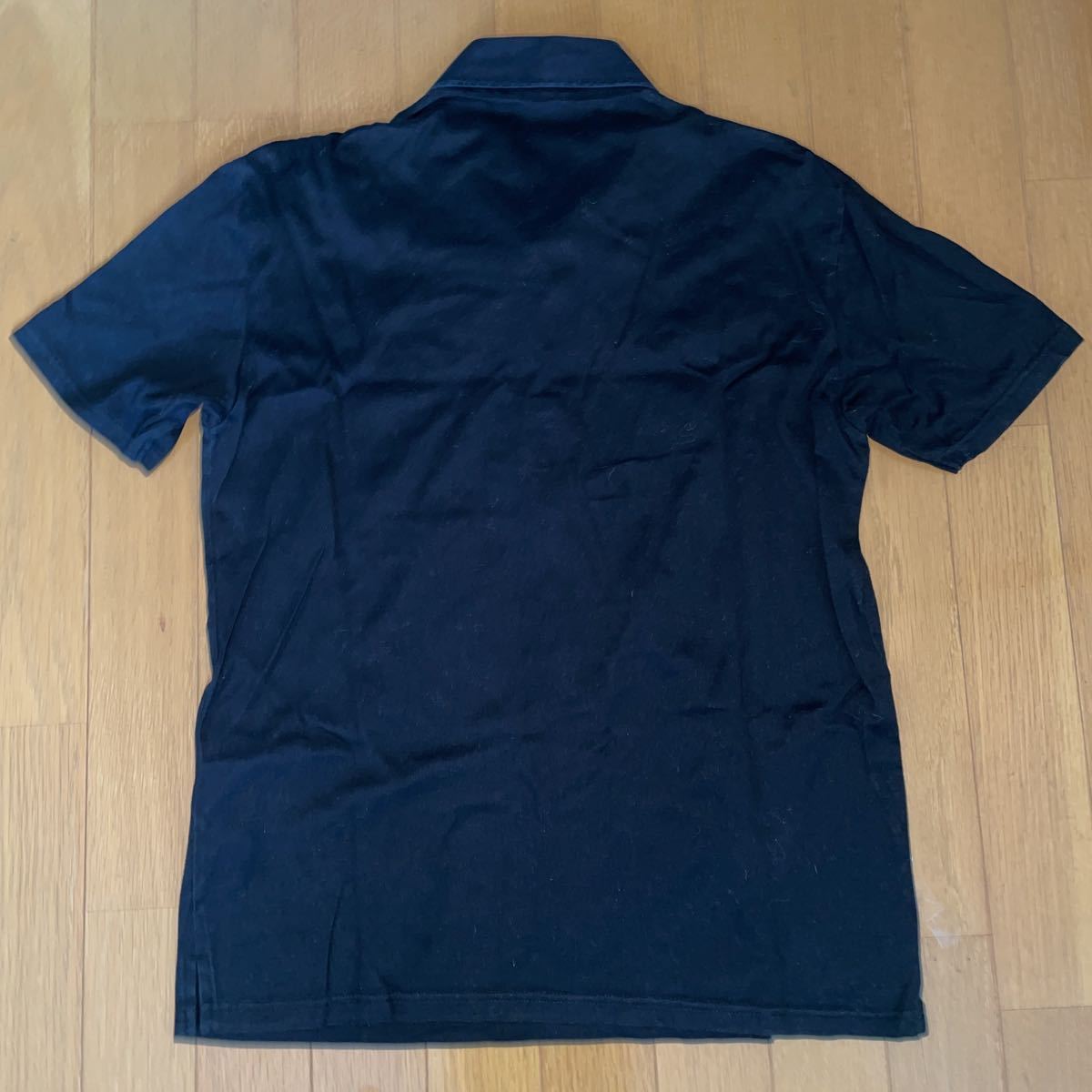 バーバリーブラックレーベル ブラックポロシャツ