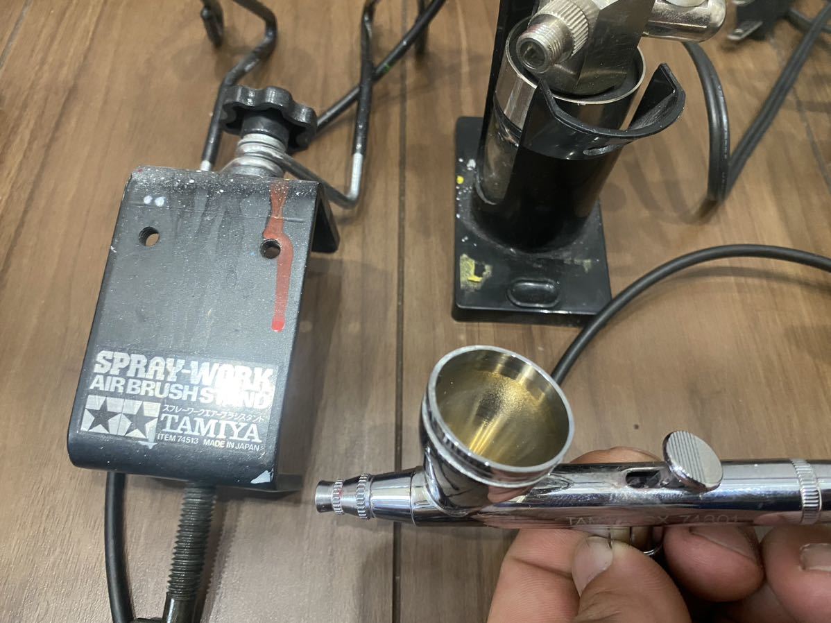 Mr.リニアコンプレッサー L5 リニア l5 エアブラシセット 中古品 箱取 