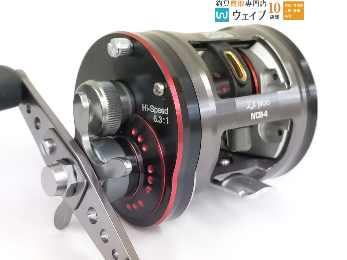 定番，人気SALE ABU アブガルシア アンバサダー モラム ZX 3600 IVCB-4