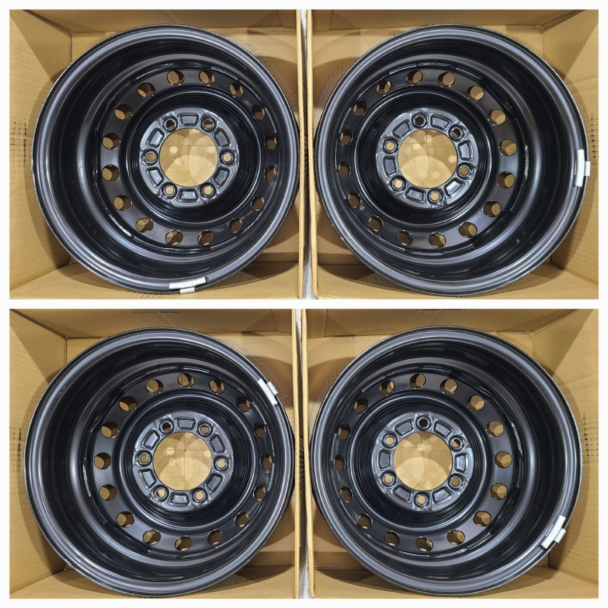 値下200系ハイエース純正ホイール4本セット 6J×15 PCD139.7 6H 【公式