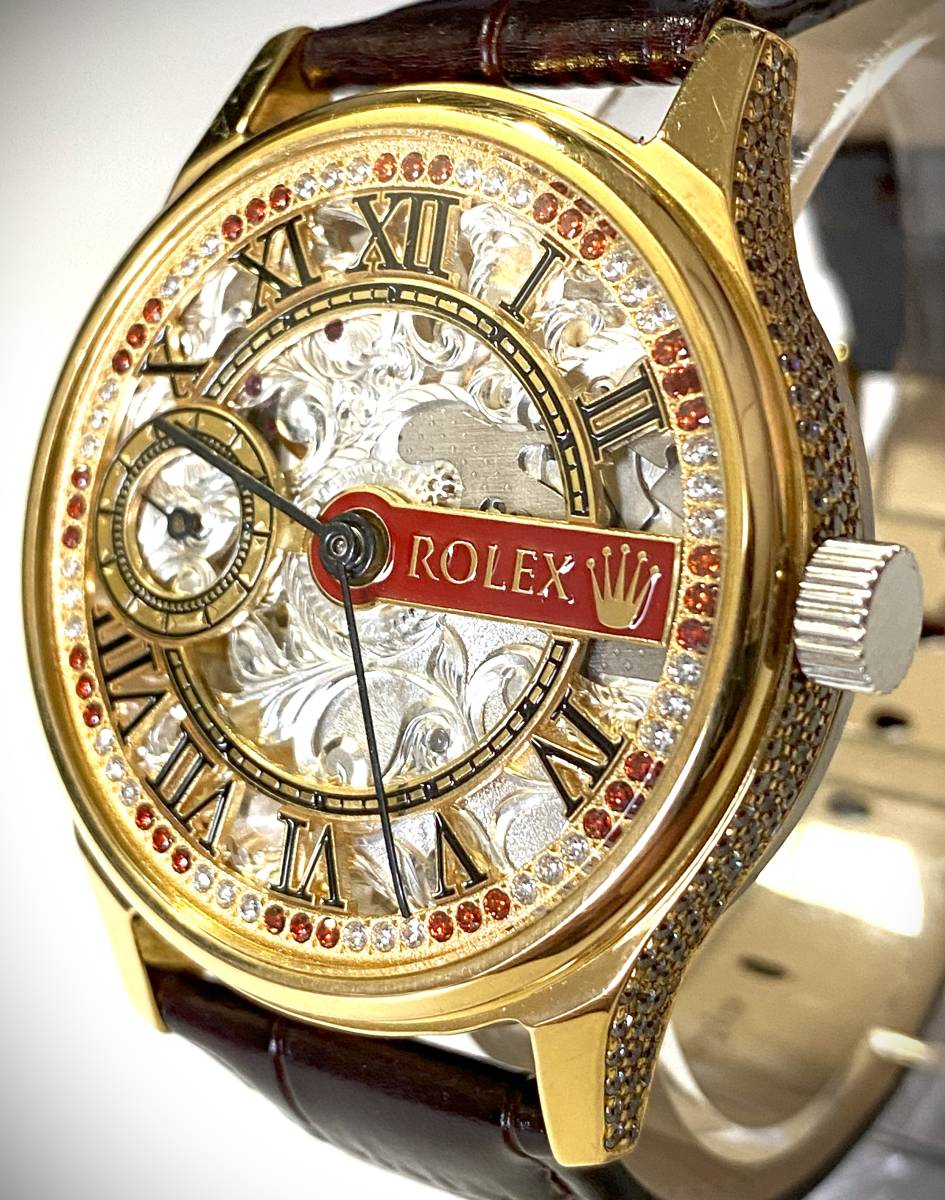 幻の逸品! 1963年9金無垢エクスプローラー文字盤☆ロレックス 華麗なる