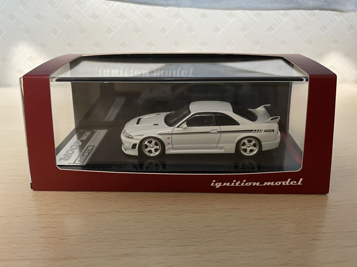イグニッションモデル 1/64 Nismo R33 GT-R 400R Pearl White IG 2504 