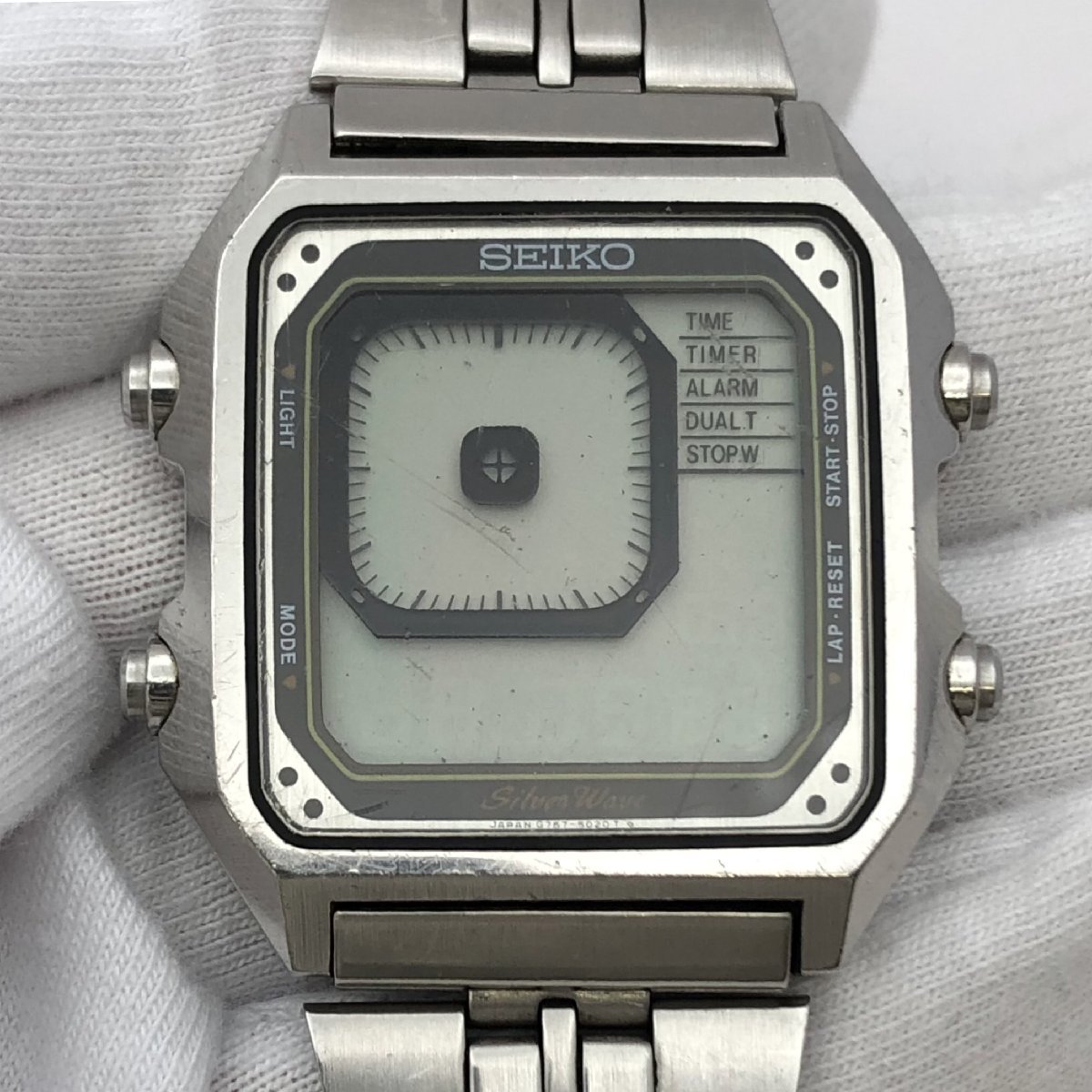 1円～/SEIKO/セイコー/デジボーグ/シルバーウェーブ/G757-5030 