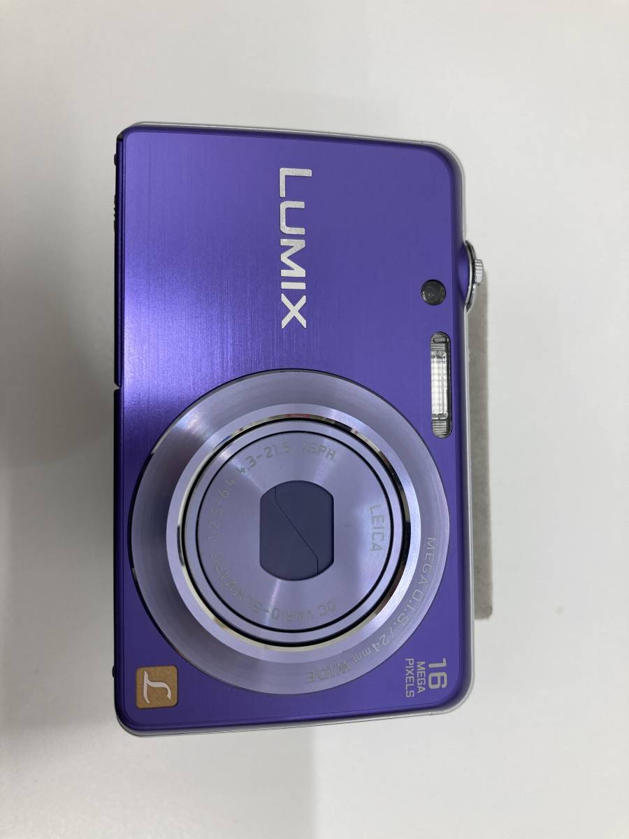 Panasonic パナソニック Lumix DMC-FH8 バイオレット バッテリー付き デジタルカメラ 通電確認済み その他動作未確認　☆8-7 LUMIX DMC-FH8 Panasonic レッド 中古(パナソニック) デジタルカメラ公式通販