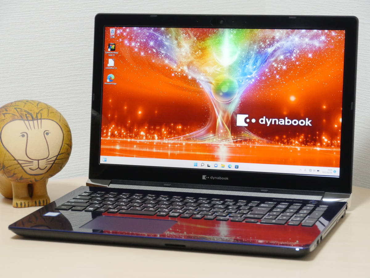 2019年製 Windows11 新品SSD500GB+HDD1TB メモリ8GB フルHD dynabook P3-T7KS-BL 第8世代Core i7-8565U Office BDXL対応Blue-ray