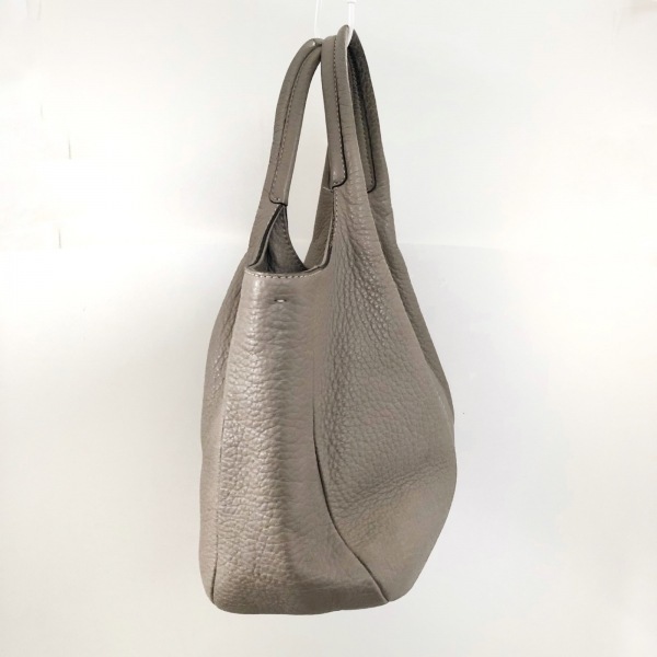 TOD'S グレー レザー トートバッグ トッズ TOD'S トートバッグ - レザー グレー バッグ TOD'S(トッズ
