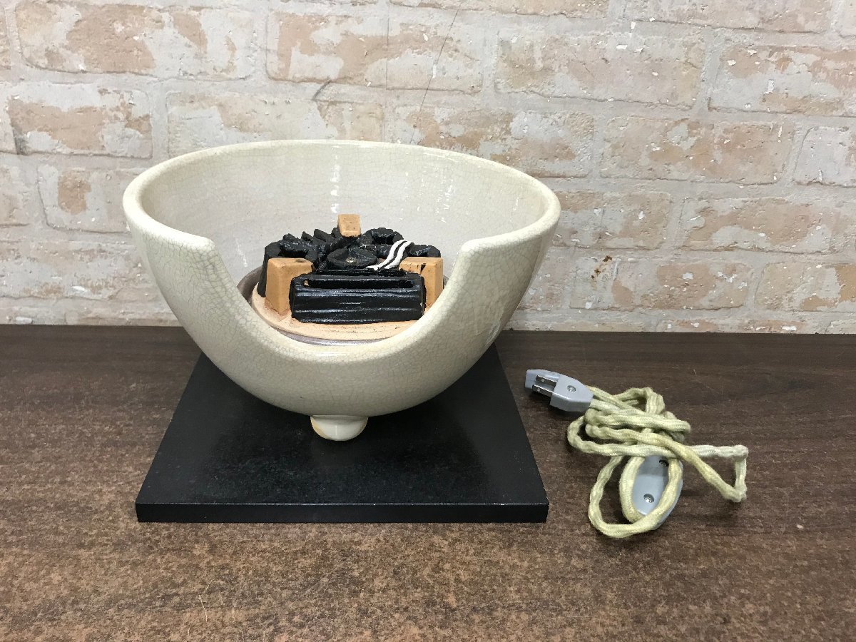 ☆中古品☆ 野々田商店 風炉型電熱器 敷板付 茶道具 □茶道具 【公式通販】