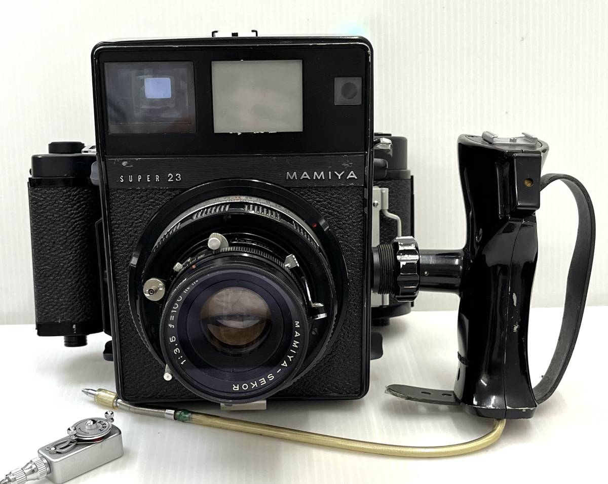 2697 マミヤ MAMIYA SUPER23 ブラック ROLL FILM ADAPTER 6×7 フィルム