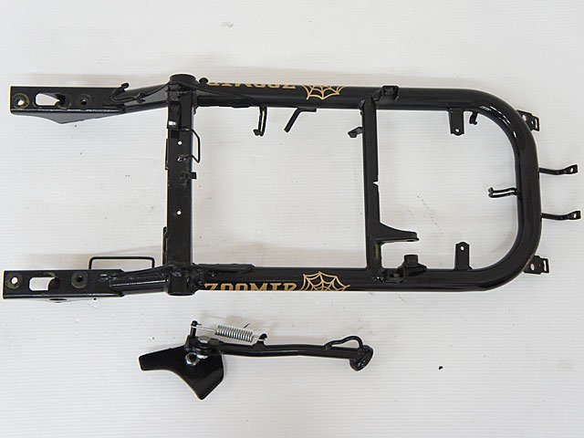 1864【HONDA ホンダ ZOOMER ズーマー AF58 書付きフレーム リアフレーム サイドスタンド 】