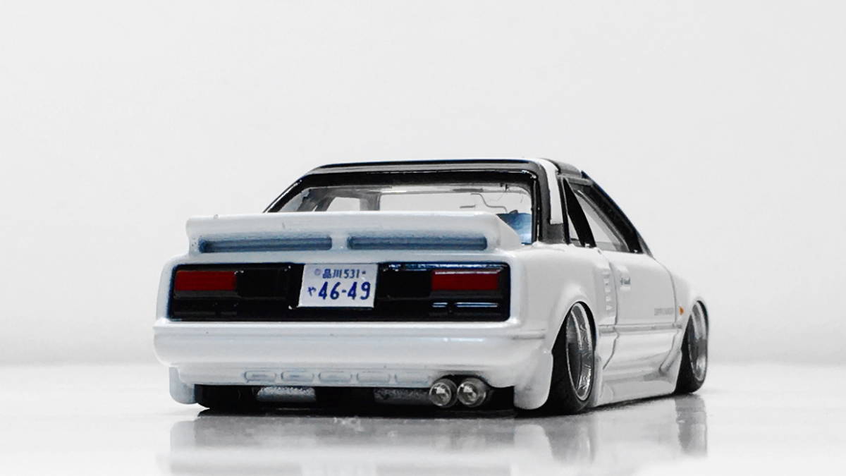 トミカプレミアム改カスタム トヨタMR2深リムVolk Racing TE37(乗用車 