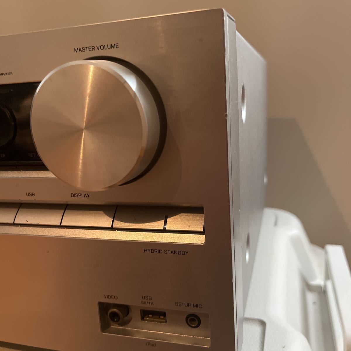 新作入荷，お買い得】 onkyo avアンプ NR616 tx-nr616 シルバー 音出し