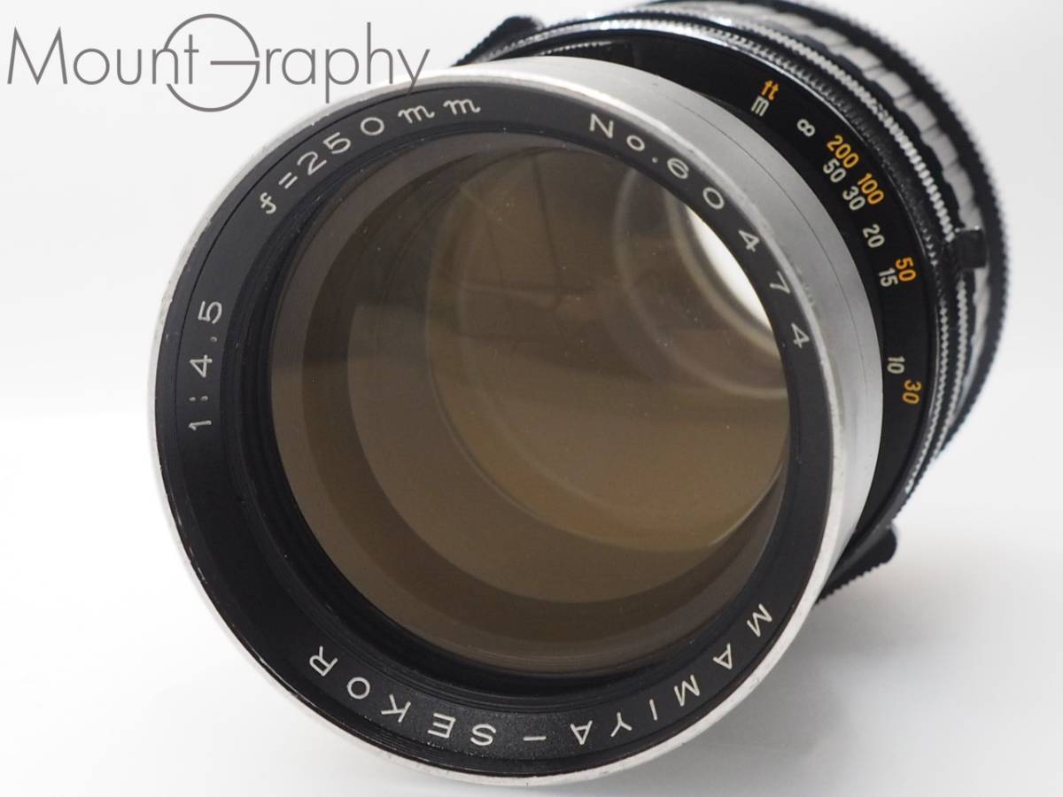 Mamiya マミヤ MAMIYA MAMIYA-SEKOR C SEKOR 良品 N 80mm F1.9 F4 0 中判
