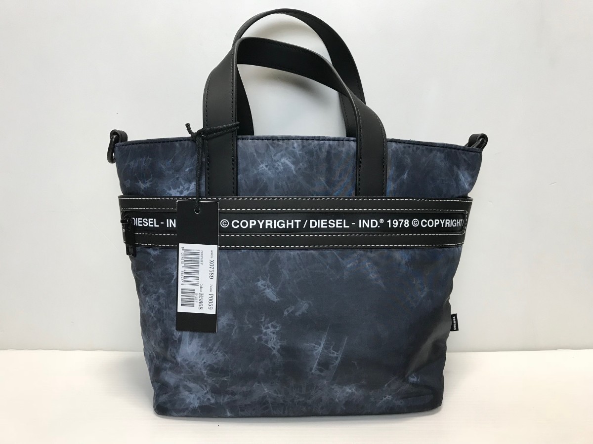 DIESEL 未使用☆DIESEL☆ディーゼル/2WAY ミニ トートバッグ