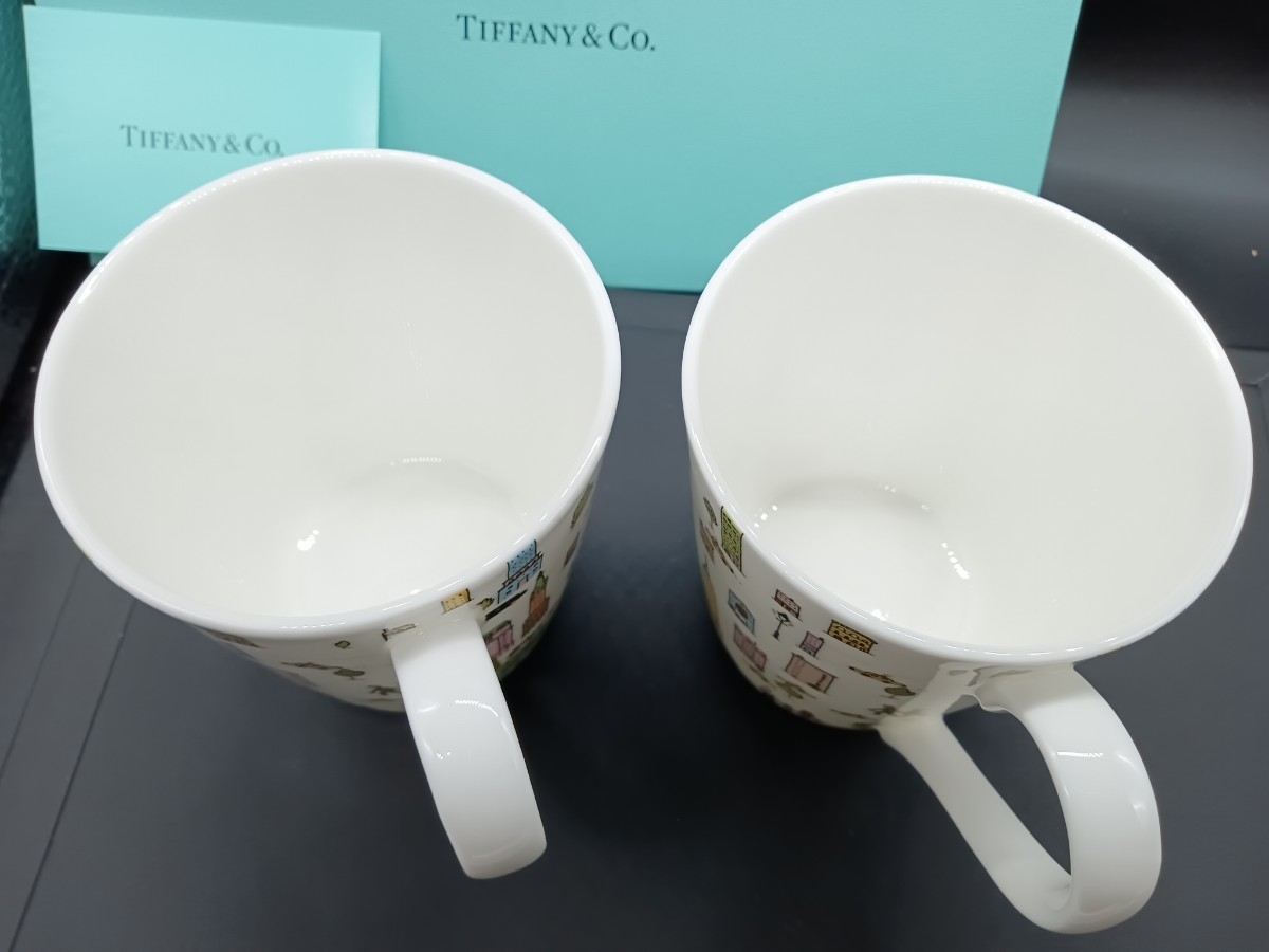 未使用】 TIFFANY&Co.5TH アベニューペアマグカップ 16 【公式通販】