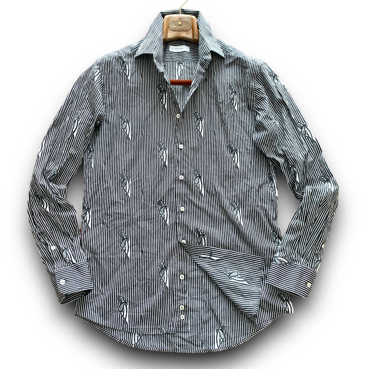 1円〜 A32 美品 定価5万 超希少！M 39『エトロ ETRO』爽快感 