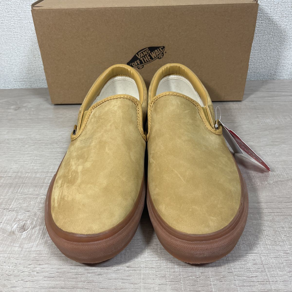 1円スタート売切り 新品未使用 VANS バンズ スニーカー SLIP ON 
