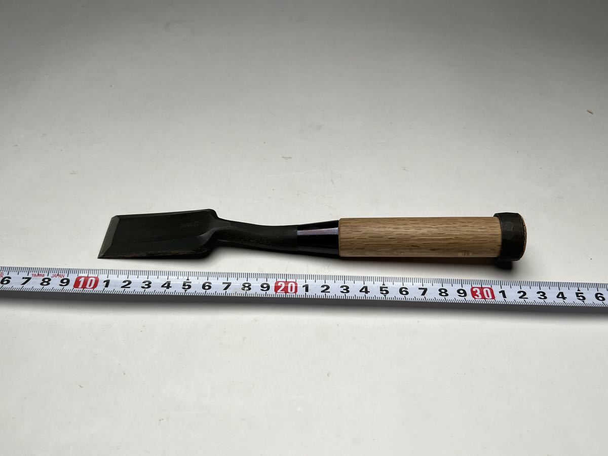 大工道具 鑿 ノミ 特殊鑿 清久 家紋清久 特注 30mm 逆鏝鑿 鉋 道具 