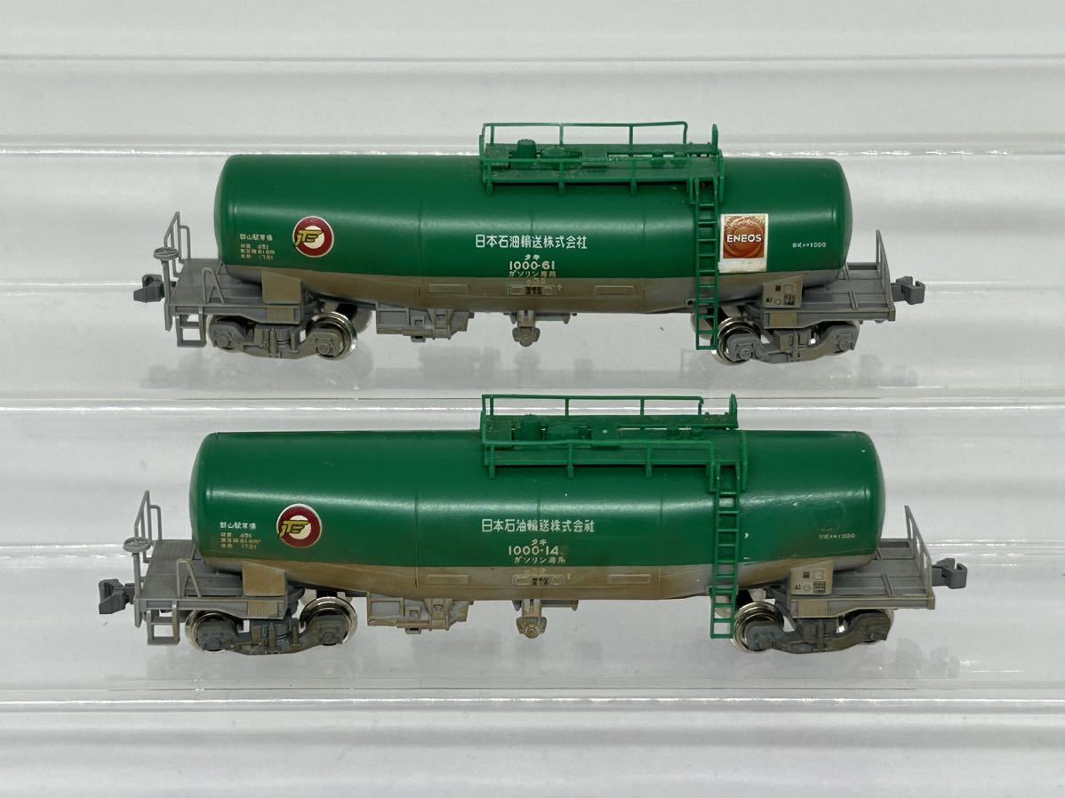KATO Nゲージ貨車 ウェザリング加工品 タキ1000形 日本石油輸送色 