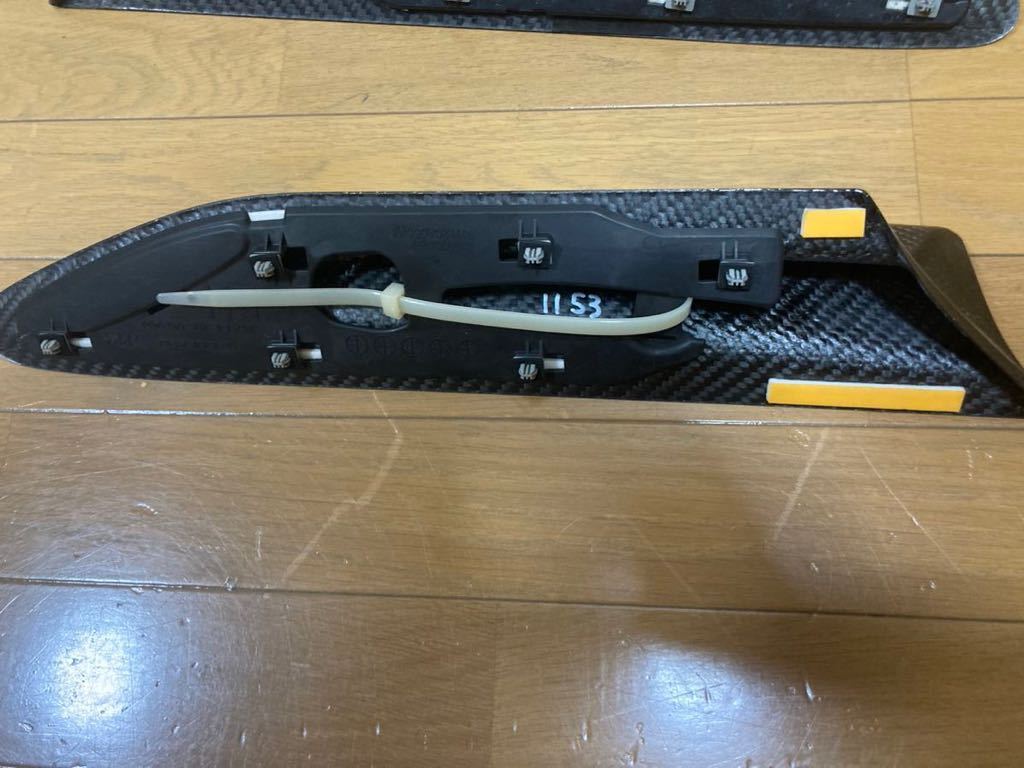TRD 0 BRZ 公式通販 トヨタ86(ZN6系)用フェンダーフィン Line)エアロ 廃盤品 TRDカーボンフェンダーフィン トヨタ86/スバルBRZ ZN6/ZC6 希少品 純正オプション ドライカーボン
