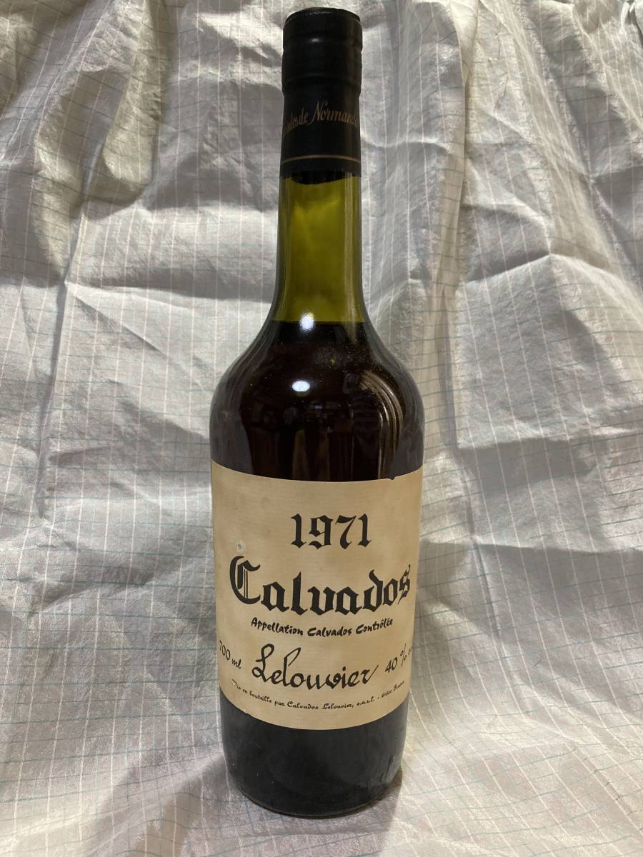 ★Calvados Lelouvier 1971 700ml 40% カルヴァドス レルーヴィエ ブランデー★