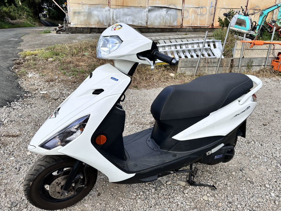 アクシスZ 走行14866キロ　エンジン始動動画有り！返品可能！AXIS SED7J ブルーコアエンジン