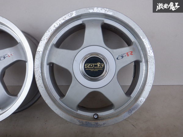 希少！ 当時物 TOM'S トムス Spirit C3-R 15インチ 6.5J +43 5穴