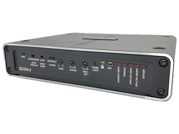 KICKER キッカー IQ500.2 パワーアンプ オーディオ 音響機材 アンプ