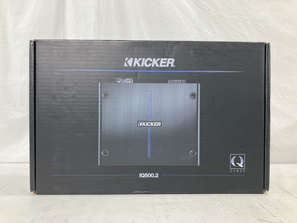 KICKER キッカー IQ500.2 パワーアンプ オーディオ 音響機材 アンプ