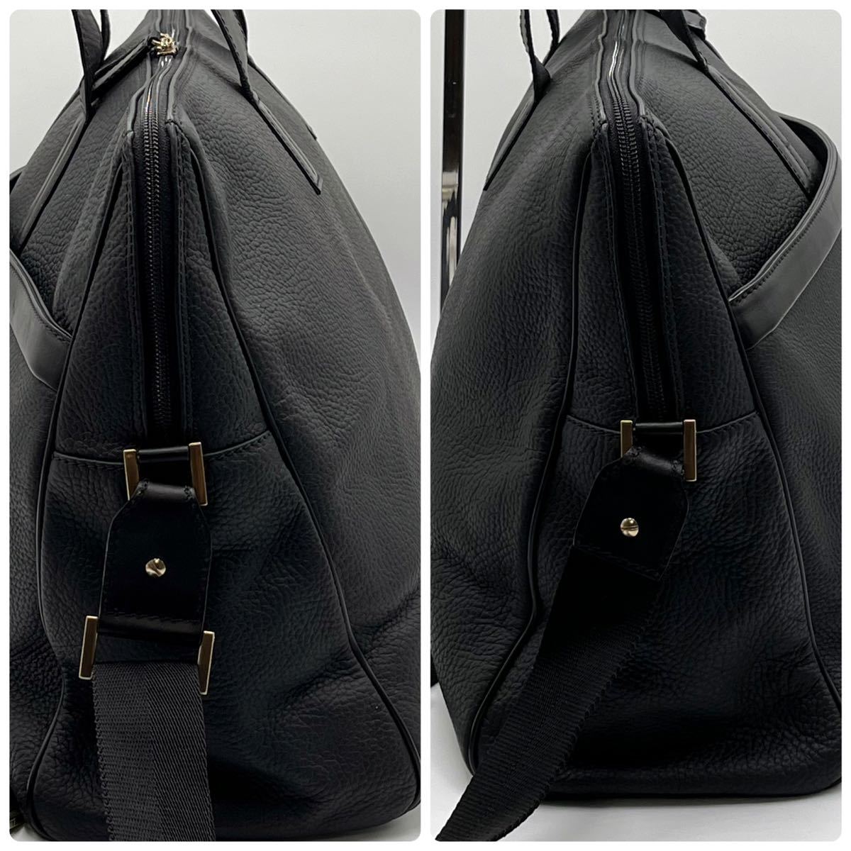 1円□【極美品 圧倒的存在感】dunhill ダンヒル オールレザー 2way