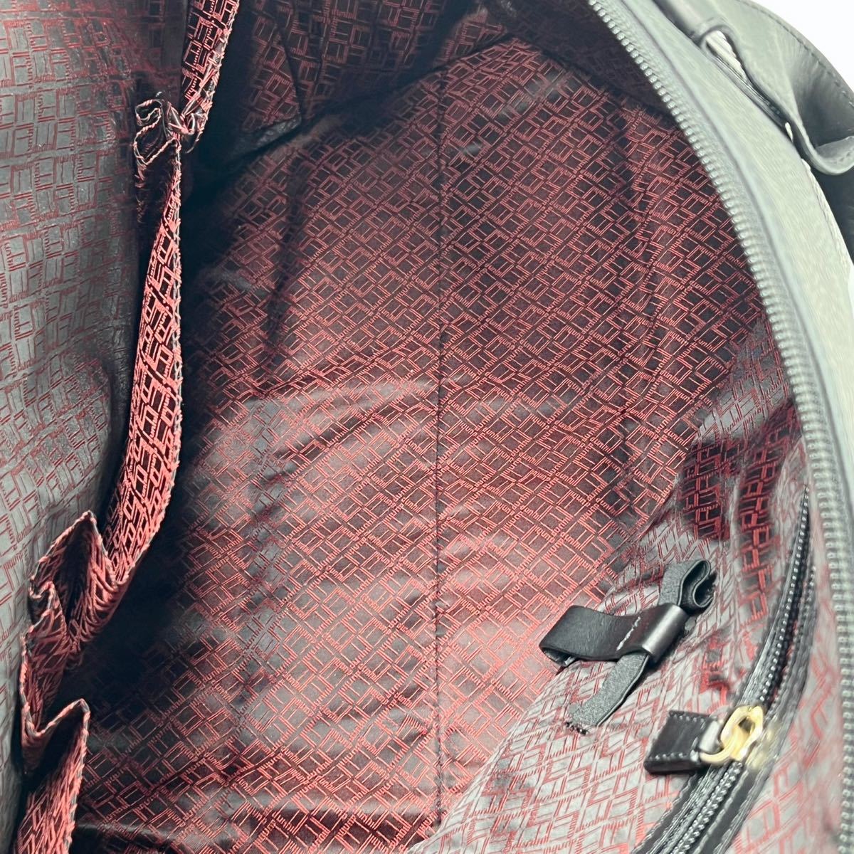 極美品】Dunhill ダンヒル ボストンバッグ レザー 革 2WAY 旅行 【公式