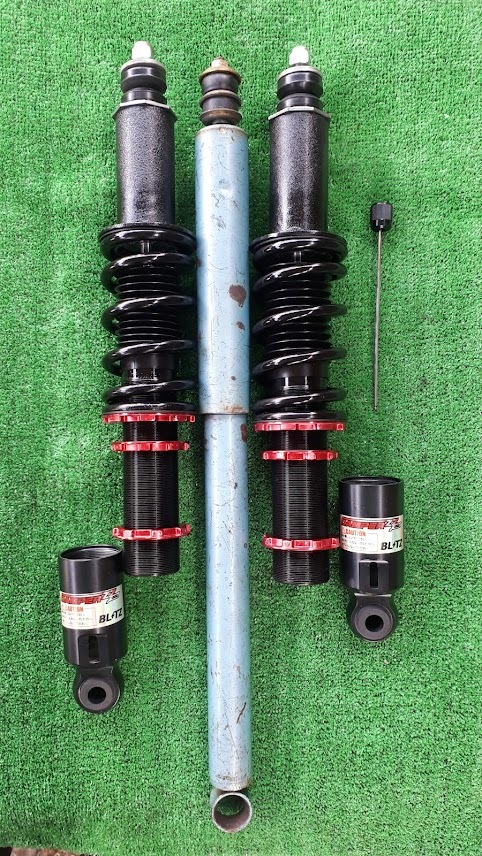 在庫品 車高調 マーク2 GX51 GX61 GX71 リア 車高調キット スプリング