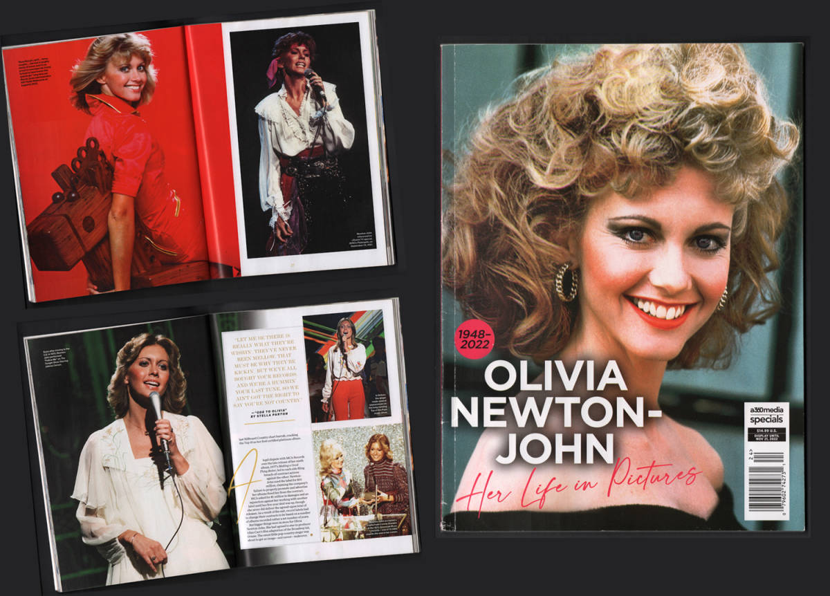 送料無料□海外雑誌 オリビア・ニュートン・ジョン 写真集 Olivia 