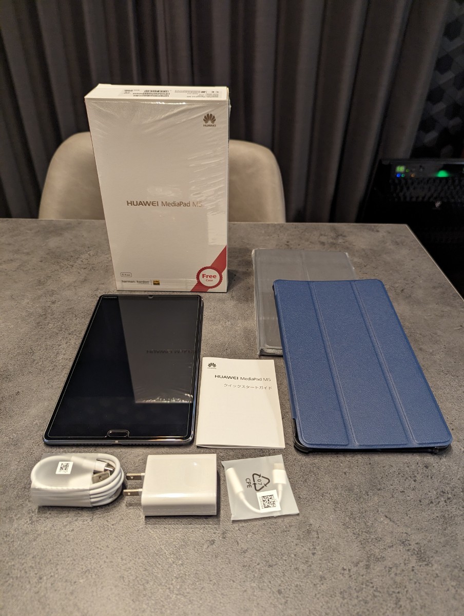 【美品・訳あり】HUAWEI MediaPad M5 8.4 未使用付属品付き 美品】Huawei MeeiaPad m5 8.4 LTEモデル Google Playストア対応