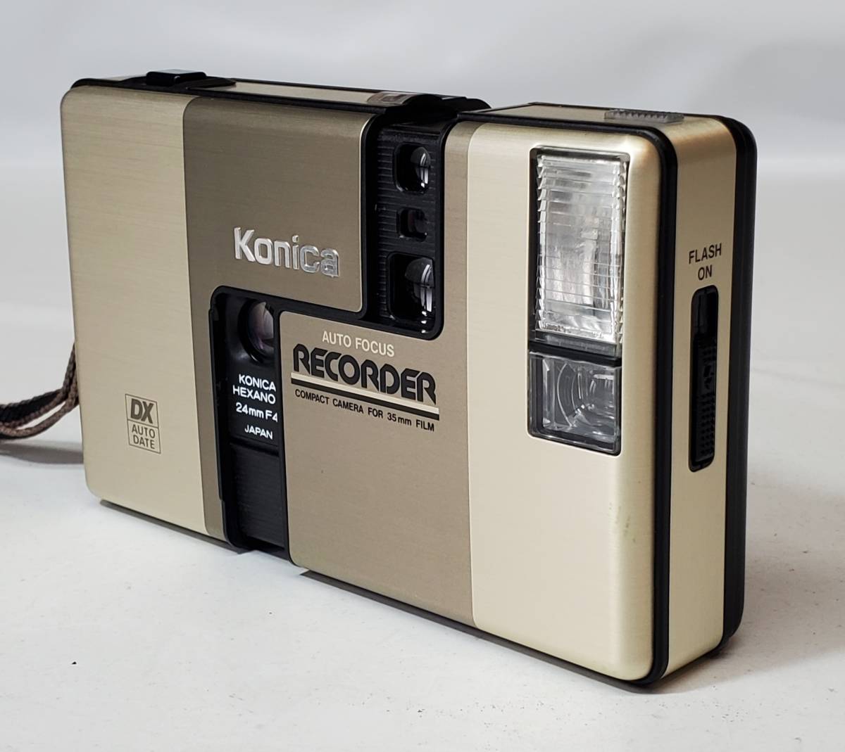 美品 Konica RECORDER ブラック コンパクトフィルムカメラ コニカ(KONICA)|コンパクトフィルムカメラ|【ハードオフ公式通販】オフ
