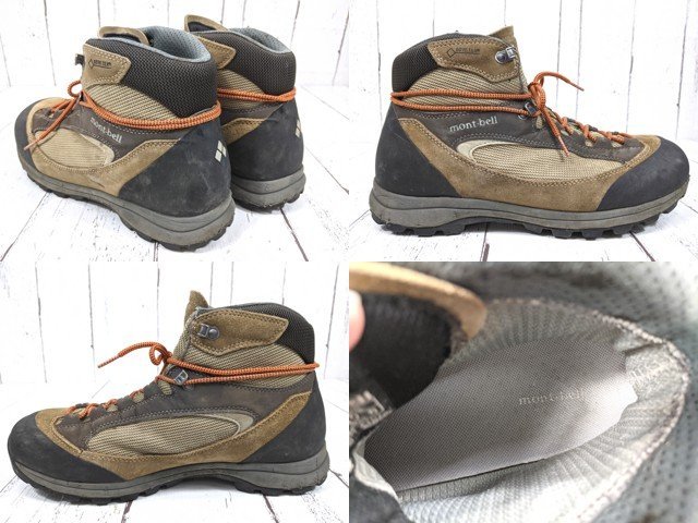 8yt055】登山靴 トレッキングシューズ mont-bell モンベル GORE TEX