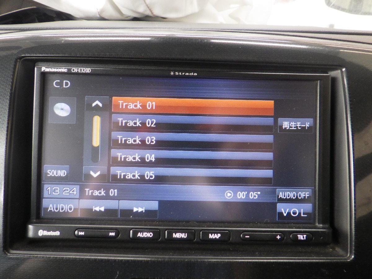 パナソニック ストラーダ CN-E320D ワンセグ/CD/USB/Bluetooth 動作