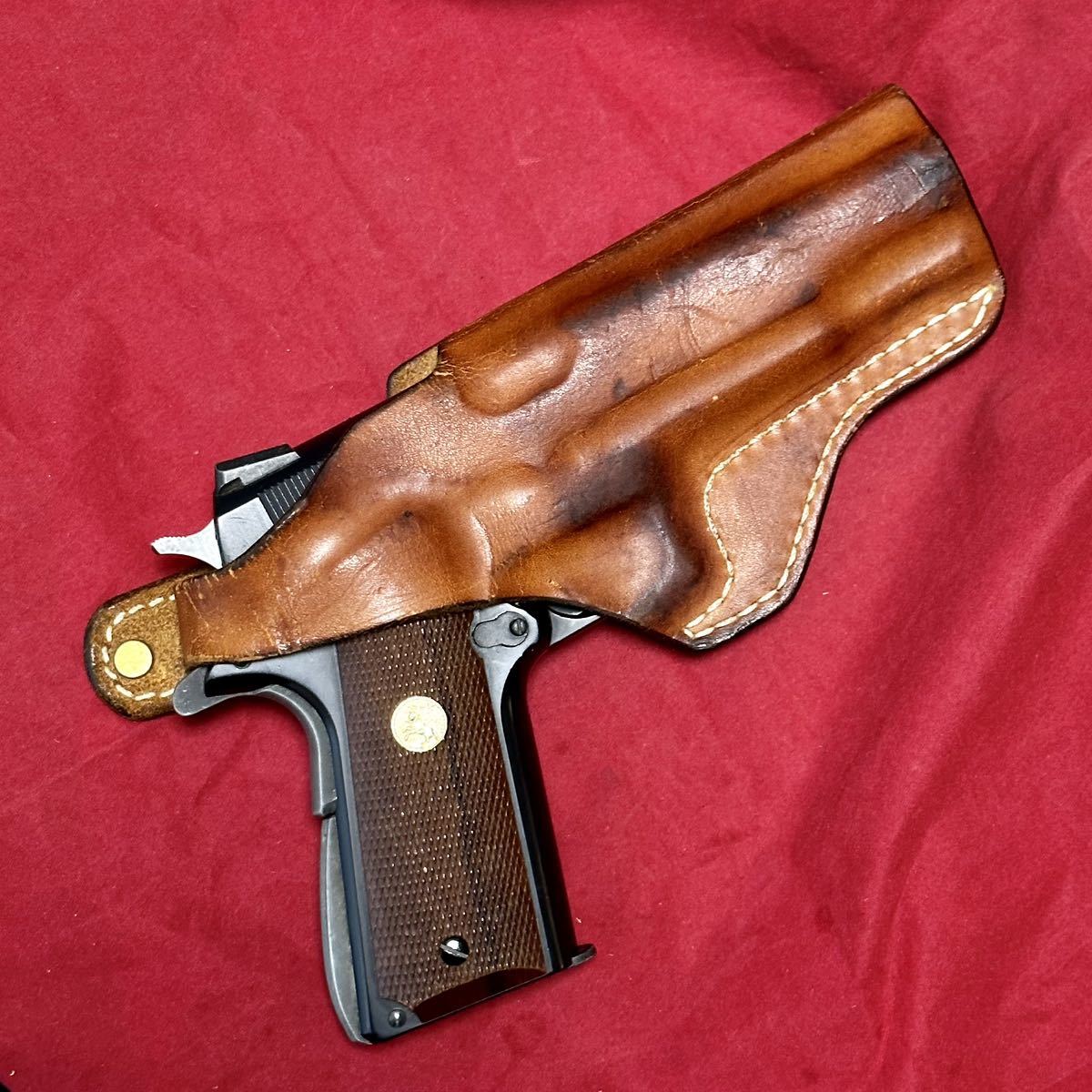 MGC Glory road S&W M645 用 革製 ヒップ ホルスター