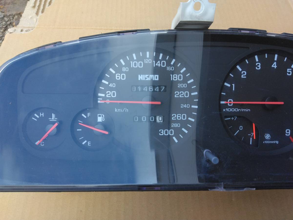 送料無料 スカイライン ECR33 ターボ メーター MT(計器、追加メーター 