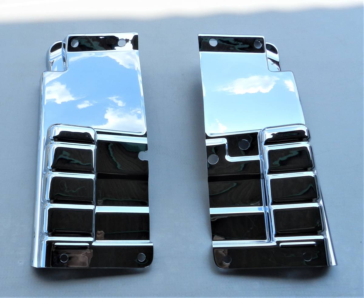 夏の特価セール！ 三菱ふそう2t 20キャンター/ブルーテックキャンター 標準車 メッキ マッドガードカバー カスタム パーツ