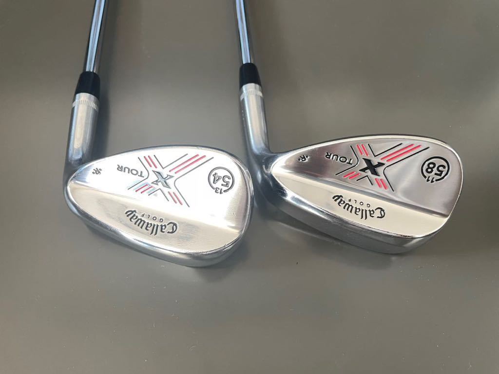 Callaway X TOUR ウェッジ ( キャロウェイ ) 54°+58° 2本セット　Memphis10 キャロウェイ X ウェッジ プロジェクト5.5 スポーツ別 キャロウェイ(Callaway)