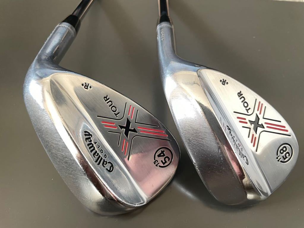 Callaway X TOUR ウェッジ ( キャロウェイ ) 54°+58° 2本セット　Memphis10 キャロウェイ X ウェッジ プロジェクト5.5 スポーツ別 キャロウェイ(Callaway)