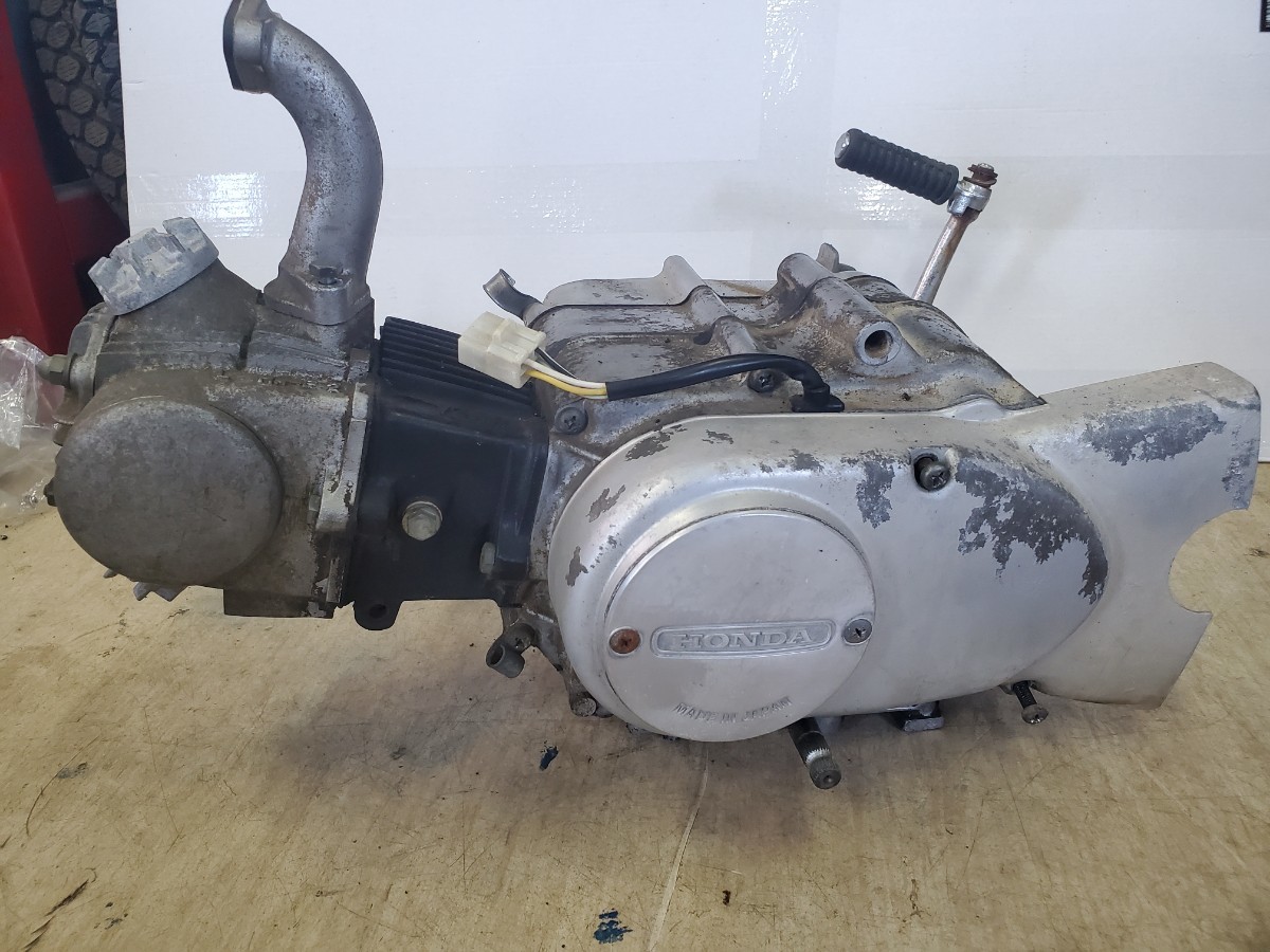 honda スーパーカブ C70 1978年 6v 実動 行灯 カモメ ポイント式 