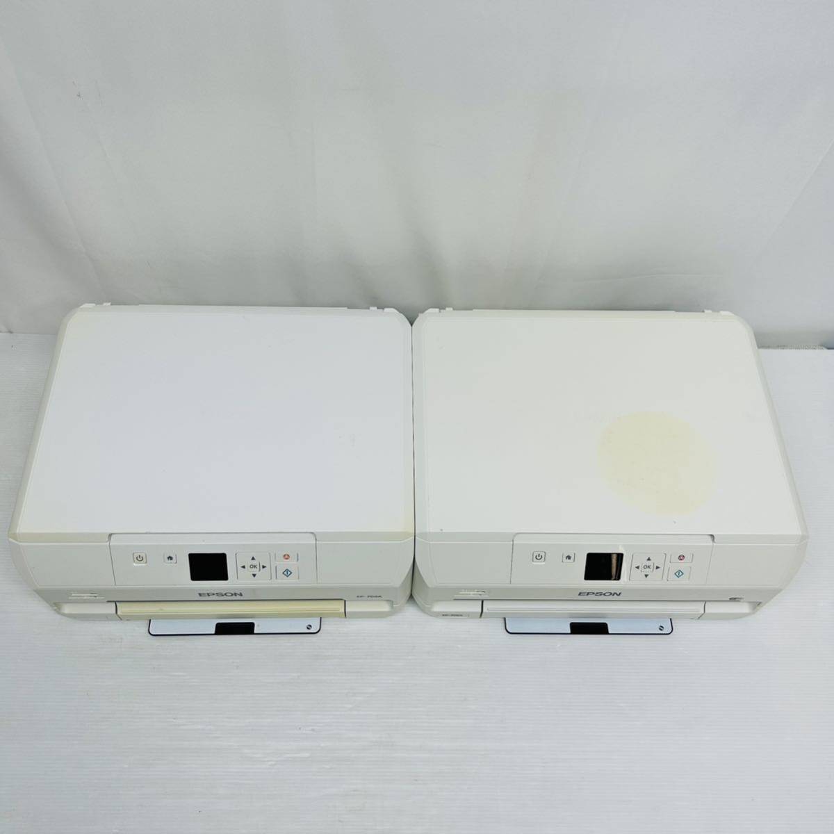 通電確認済み　 二台まとめ売り　EPSON EP-709 EP-712 EP-709A EP-706A 2台まとめ 通電確認 EPSON インクジェットプリンター