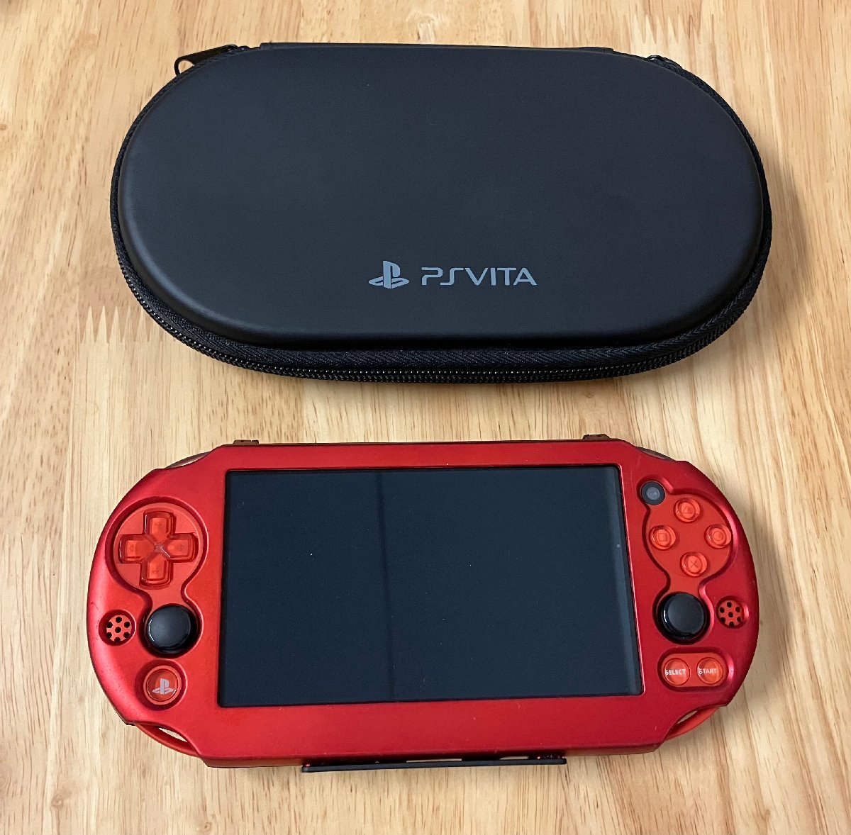 中古品】『8-051』SONY ソニー PS VITA PlayStation VITA 本体 レッド 