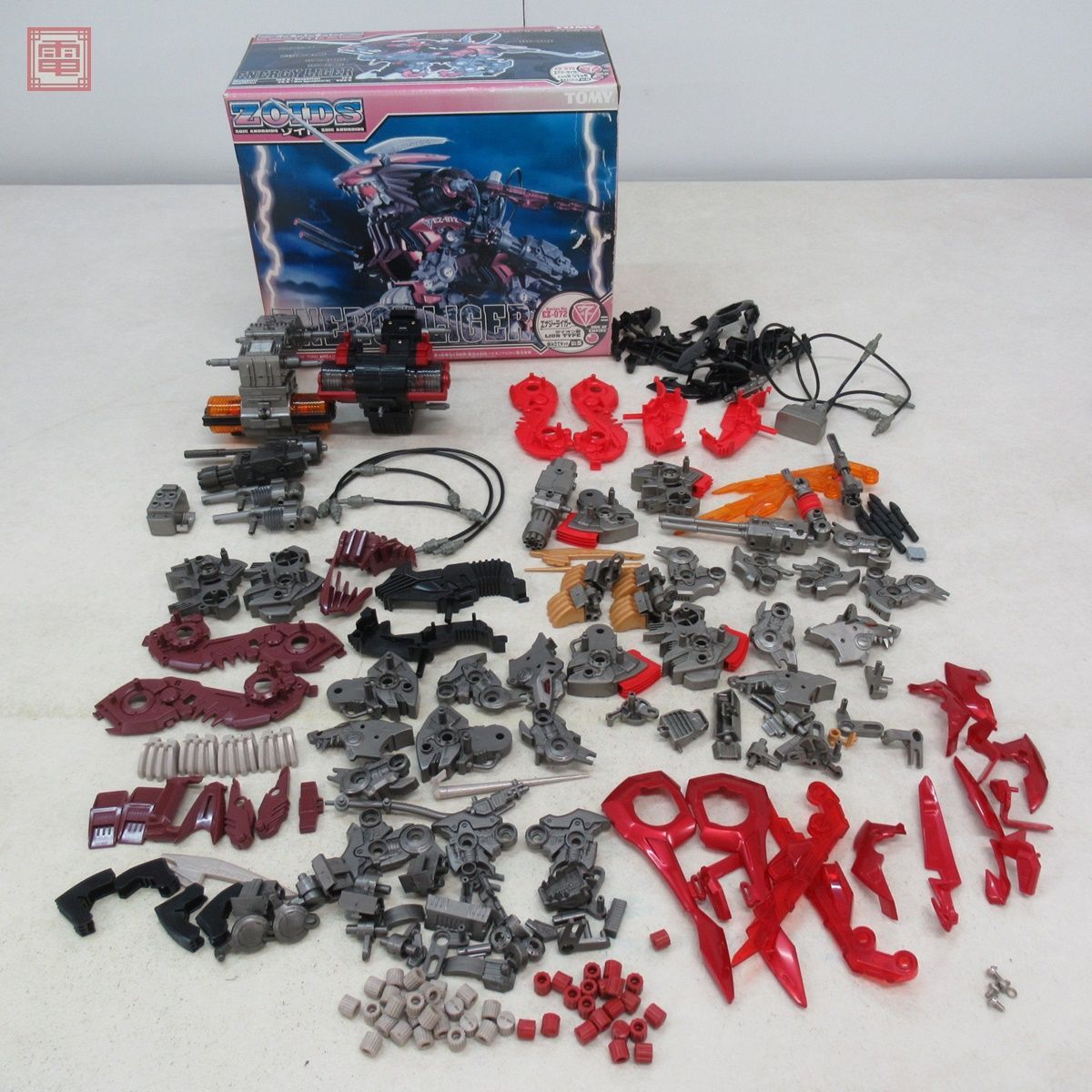 組立途中 トミー 1/72 ゾイド EZ-072 エナジーライガー ライオン型 