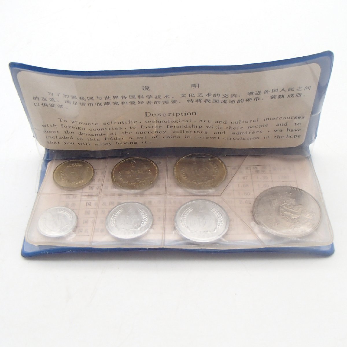 中国　1980年　セット　硬貨 ◎中国ミントセット / 1980年 / 銀貨 硬貨 古銭 中華民国 壹圓銀貨◎KU