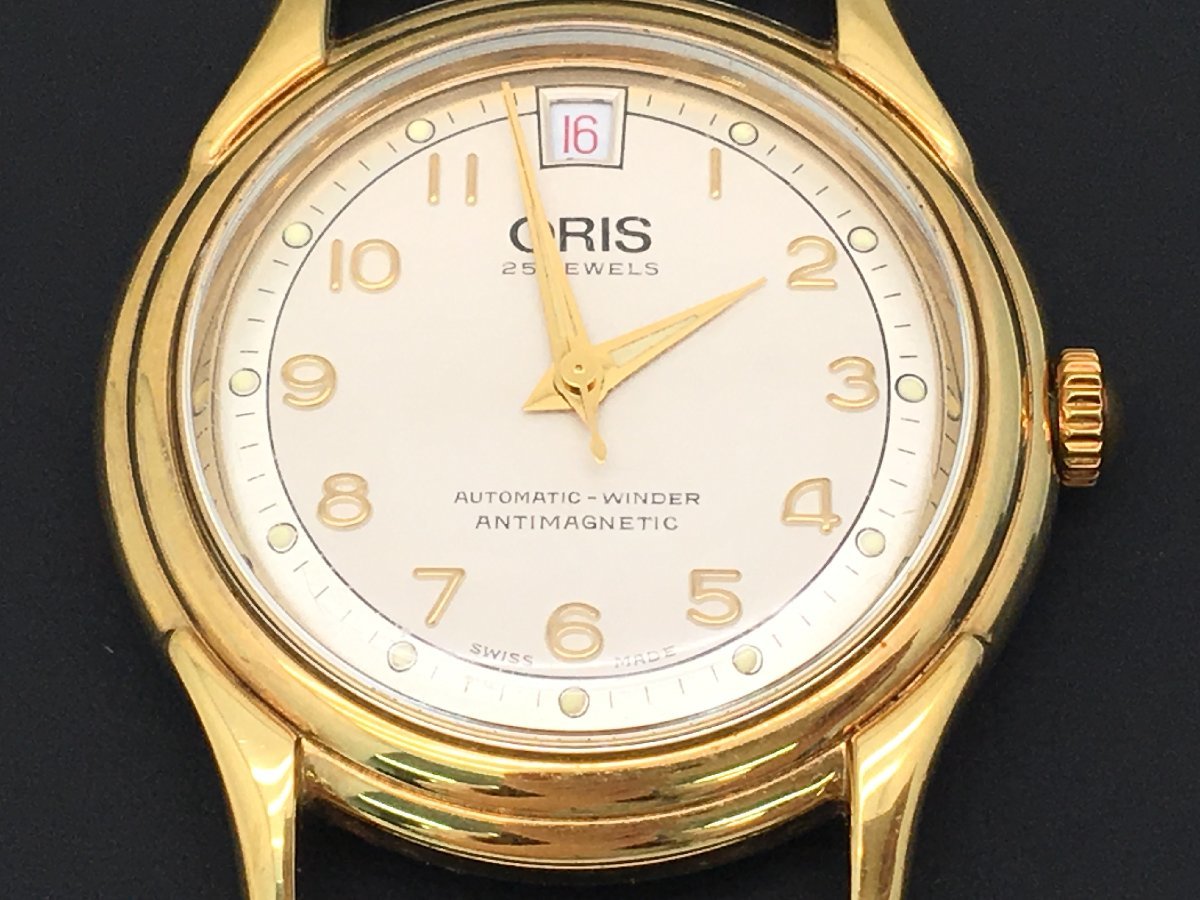 ORIS 25石 7317 ANTIMAGNETIC 自動巻き 腕時計 フェイスのみ 文字盤 
