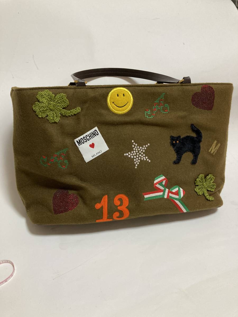 moschinoモスキーノ milano トートバッグ モスキーノ トートバッグ